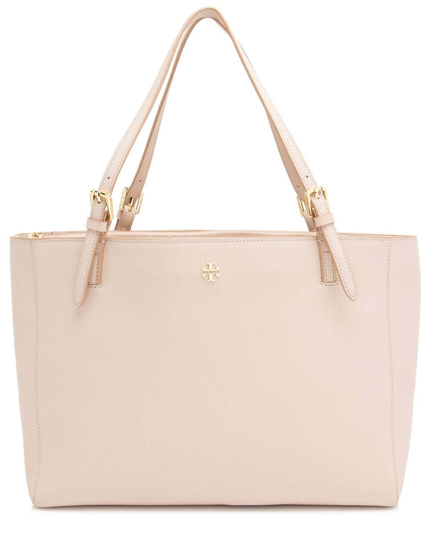 Tory Burch Pink Leather York Tote (authentic Pre-loved)