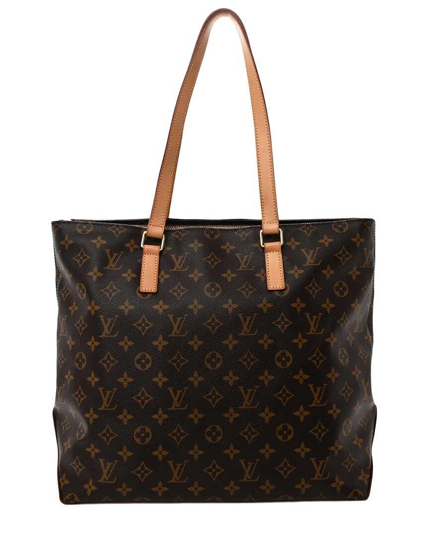 Pre-owned Louis Vuitton Mezzo Cabas Canvas Tote
