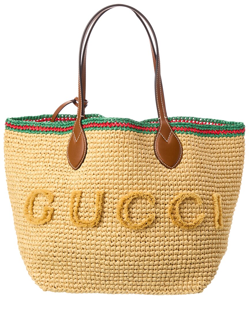 Gucci Gg Medium Tote In Brown