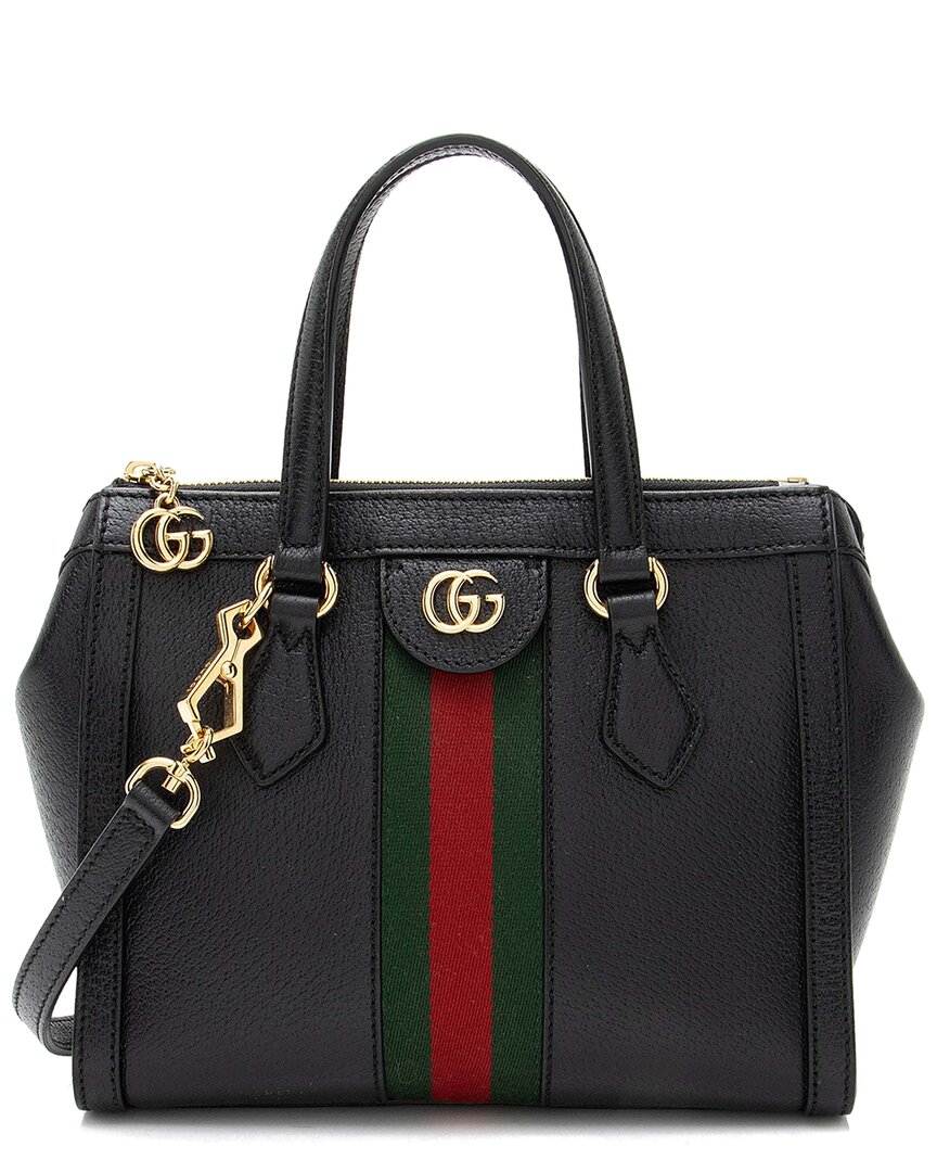 Gucci Leather Ophidia Small Tote (authentic Pre-loved)