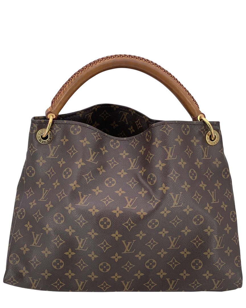 Pre-owned Louis Vuitton Brown Cotton Artsy (authentic Pre-loved)