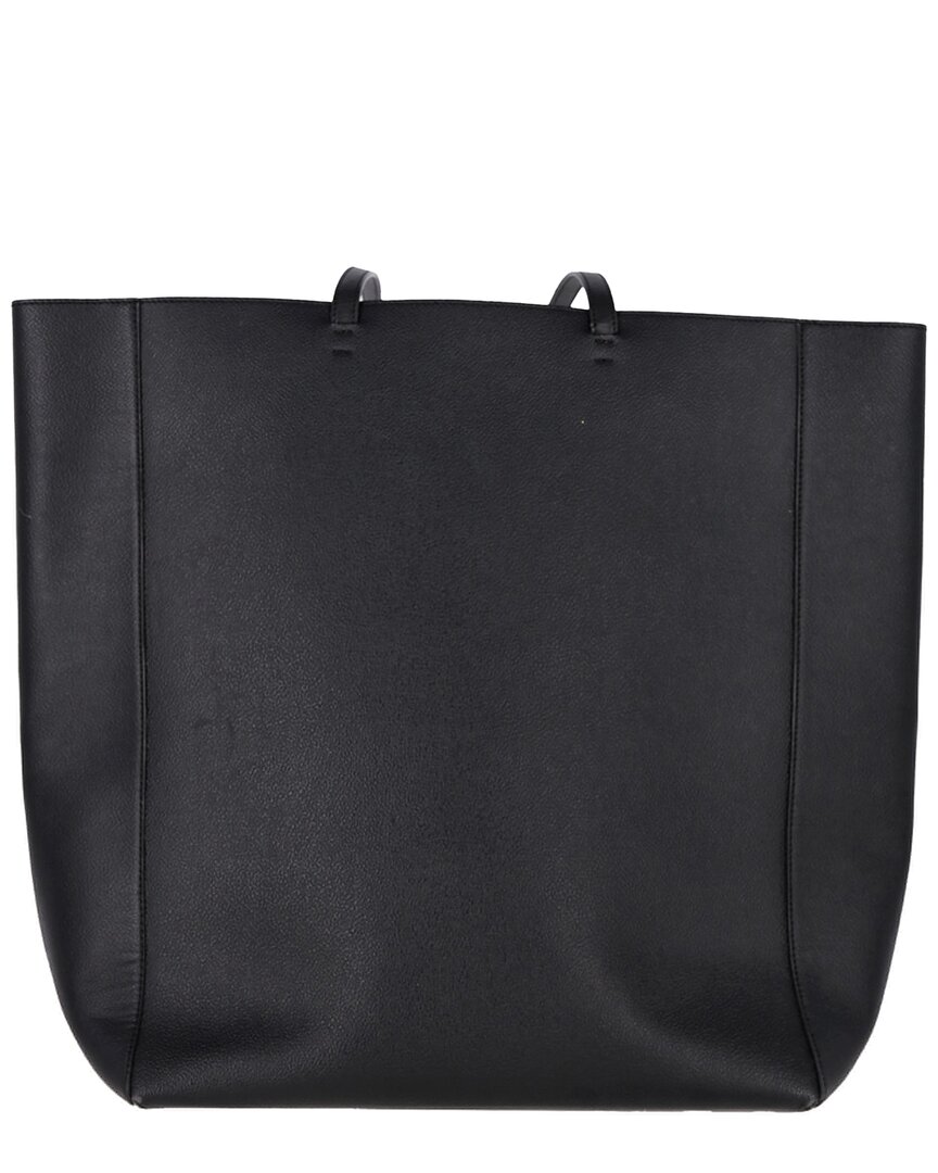 Stella Mccartney Black Faux Leather Superstellaheroes Tote (authentic Pre- Loved) In Black