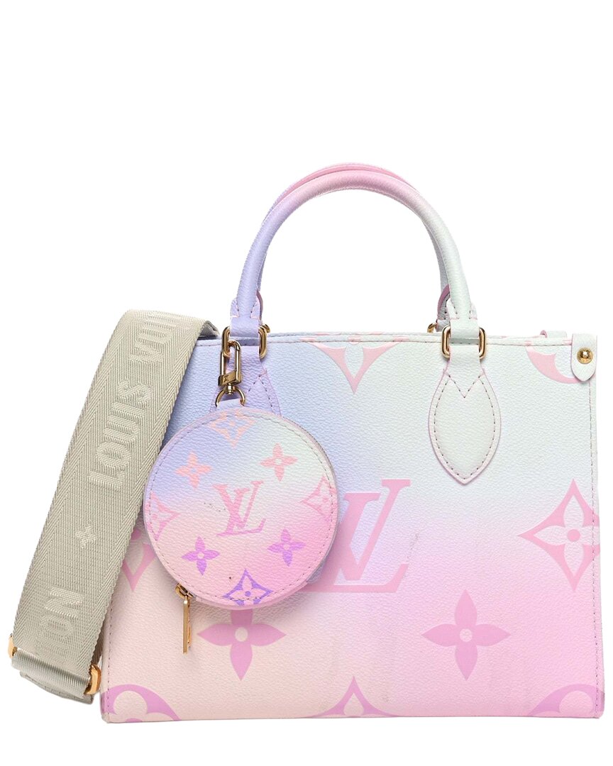 Click to view more detailed imagery on our partner's website Pre-owned Louis Vuitton Onthego Pm Canvas Tote