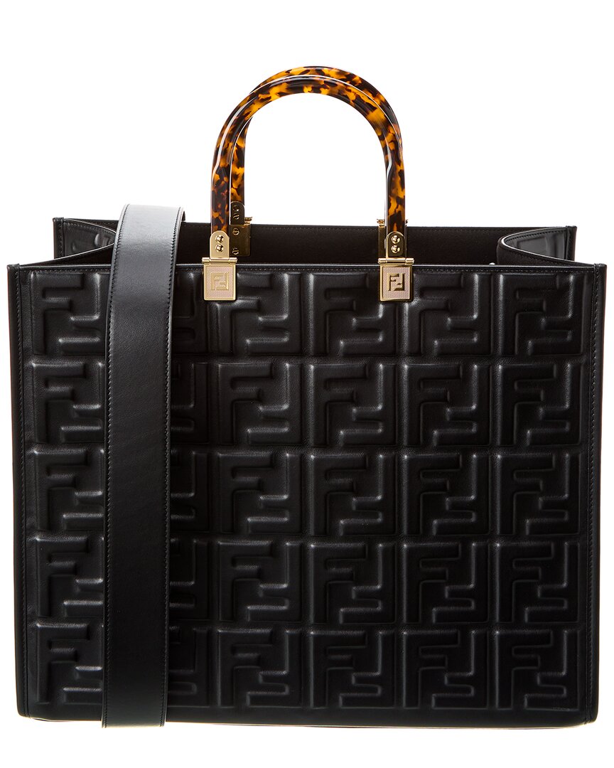 Leather satchel Fendi Black in Leather - 25927191