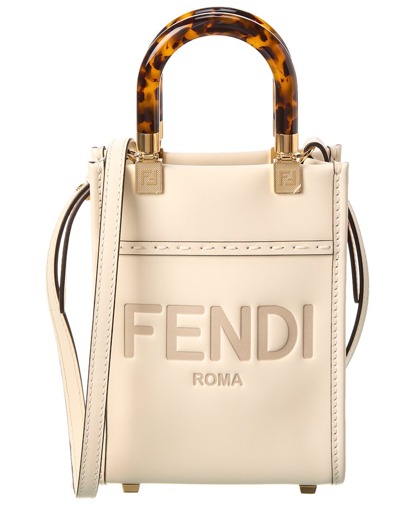 small Sunshine leather shoulder bag, FENDI