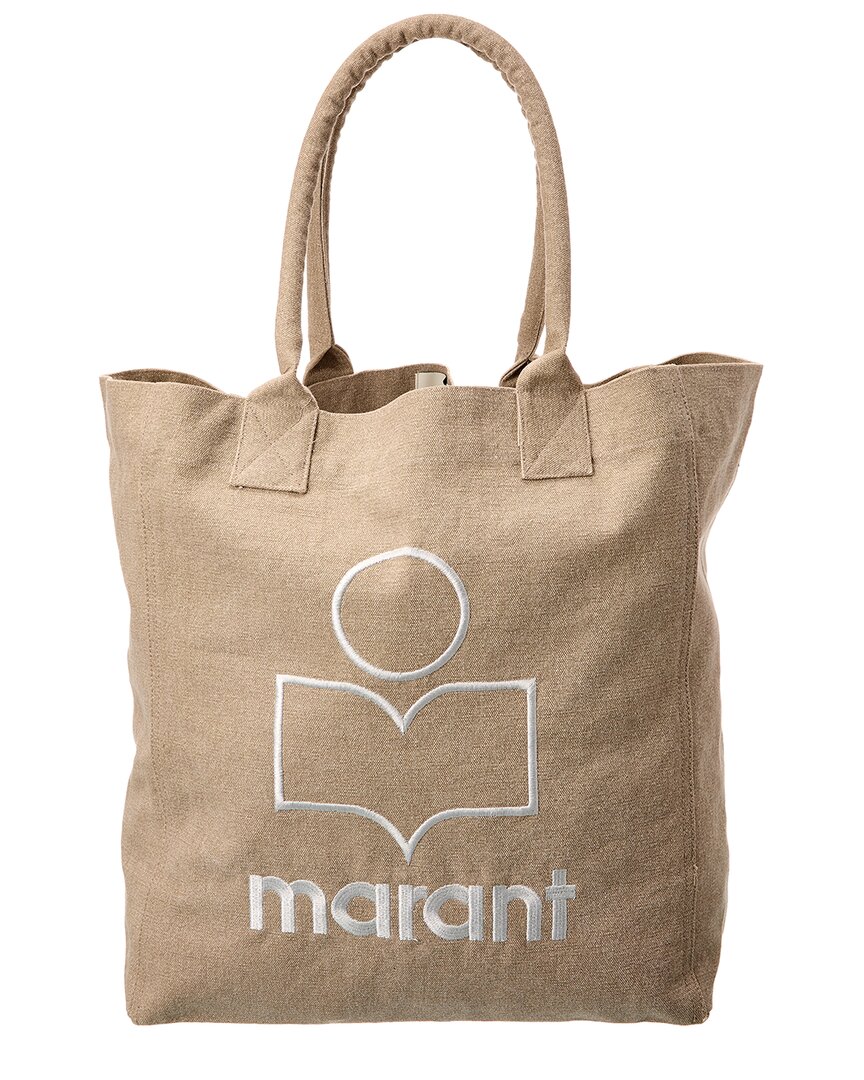 Isabel Marant Yenky Canvas Tote In Beige