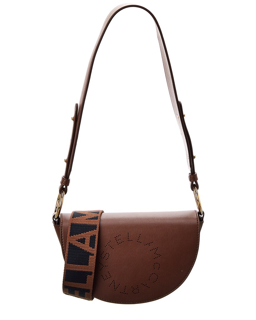 Stella Mccartney Marlee Mini Logo Crossbody In Red