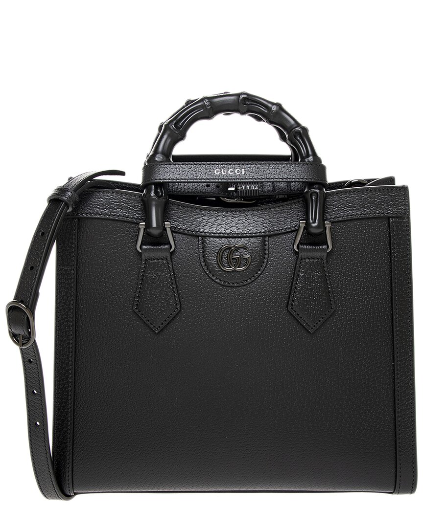 Gucci Small  Diana Tote Bag In Black