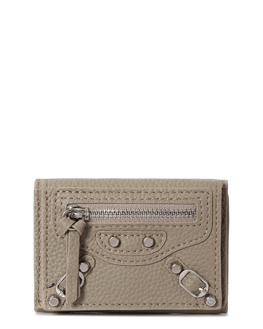 Tiffany & Fred Paris Top-grain Leather Wallet In Brown