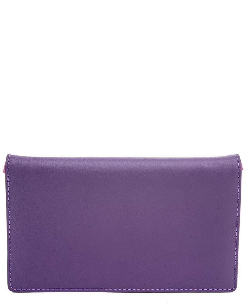 Mywalit Leather Travel Wallet With Detachable Strap