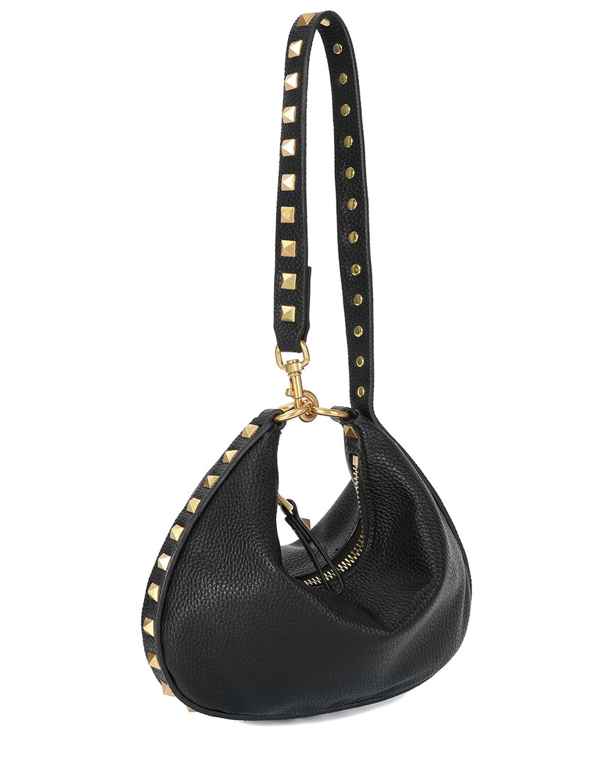 Tiffany & Fred Paris Studded Leather Crossbody/wristlet