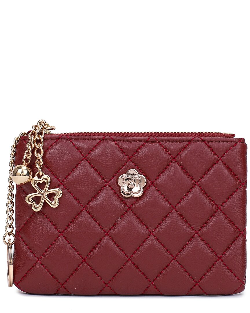 Tiffany & Fred Paris Quilted Leather Wallet
