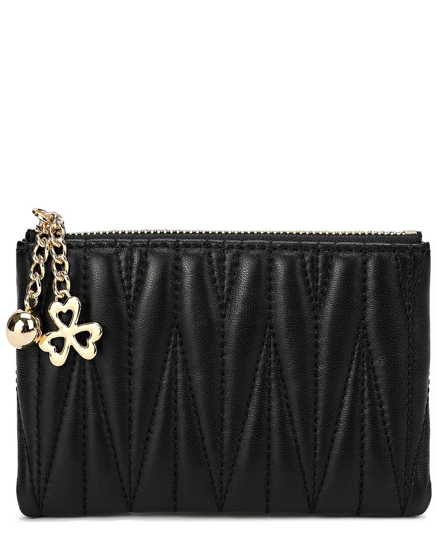 Tiffany & Fred Paris Quilted Leather Wallet