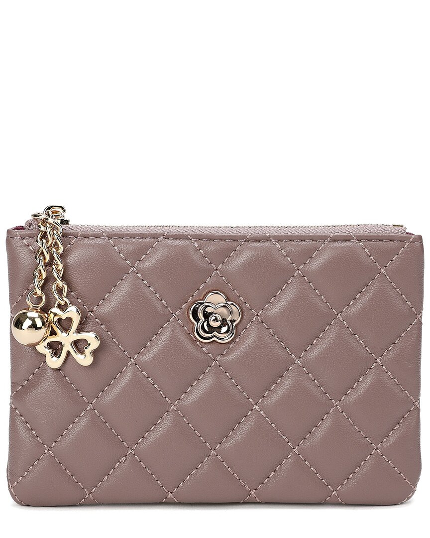 Tiffany & Fred Paris Quilted Leather Wallet