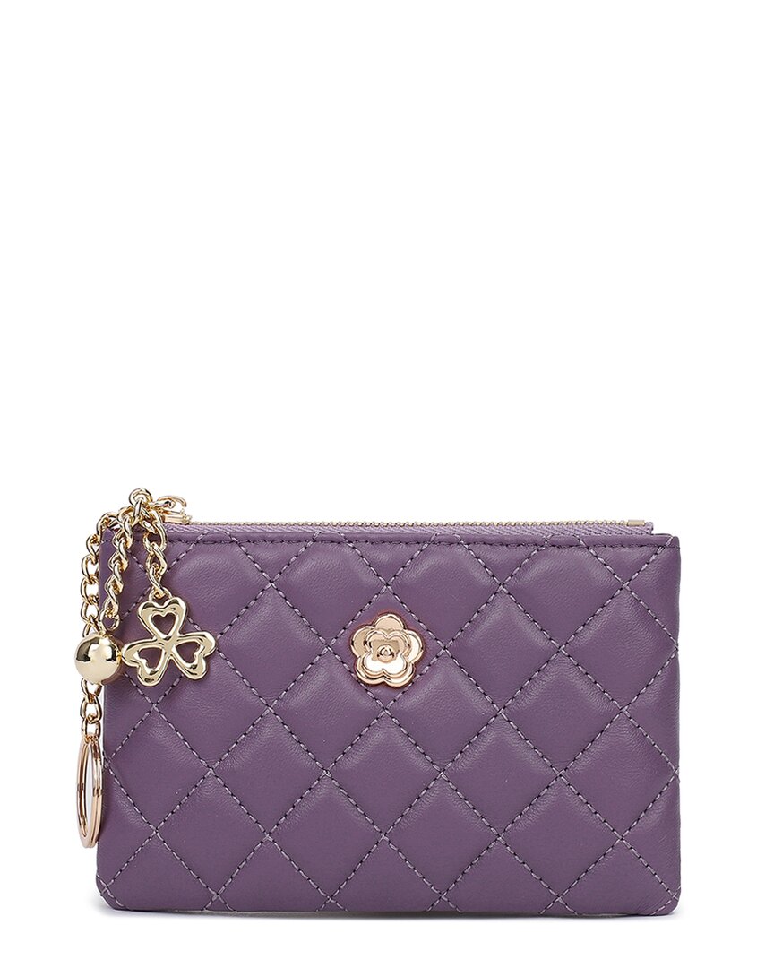 Tiffany & Fred Paris Quilted Leather Wallet