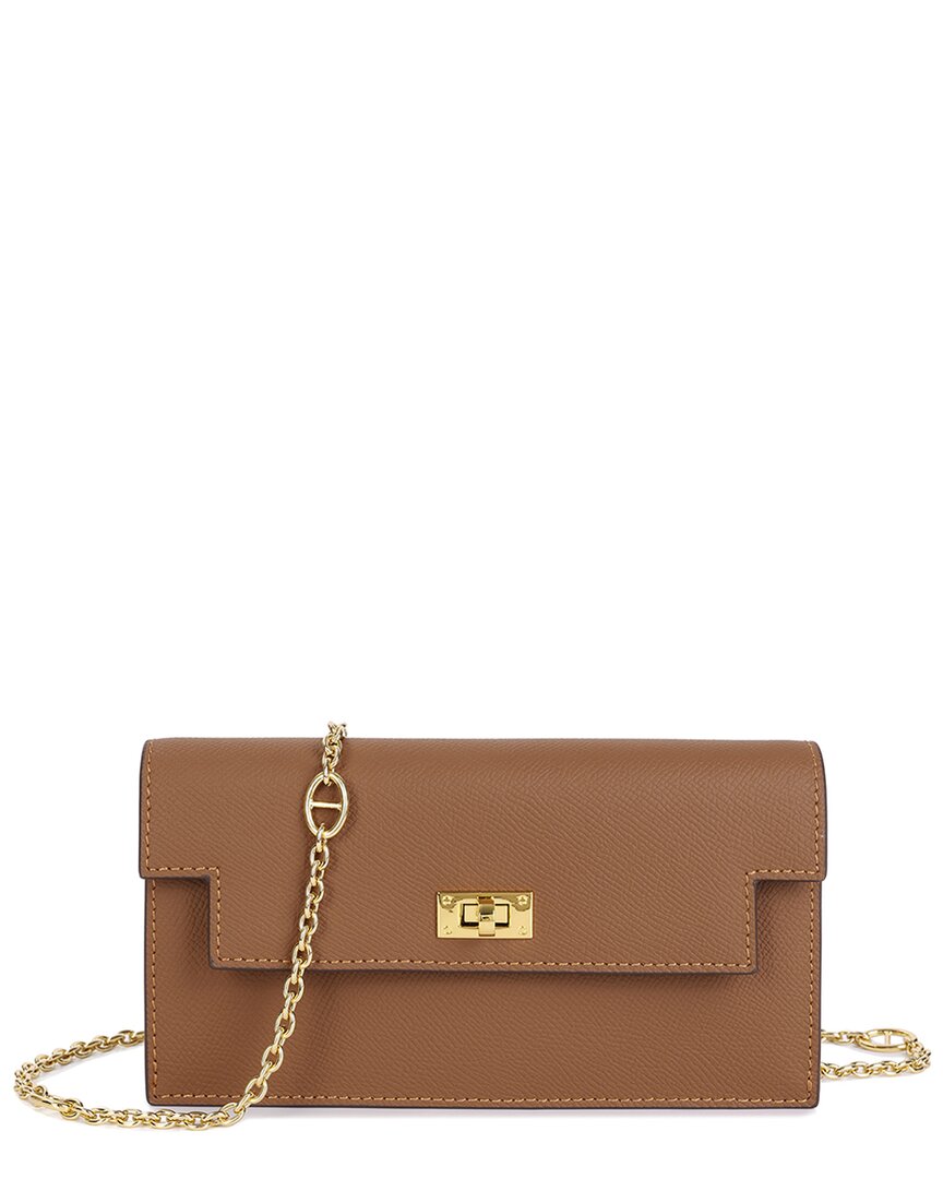 Tiffany & Fred Paris Grained Leather Wallet