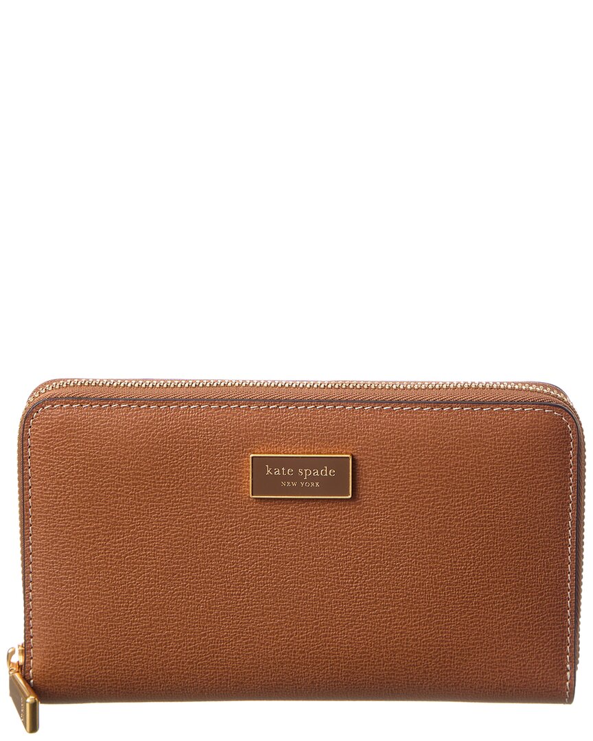 Kate Spade New York Katy Textured Leather Medium Zip Around Wallet