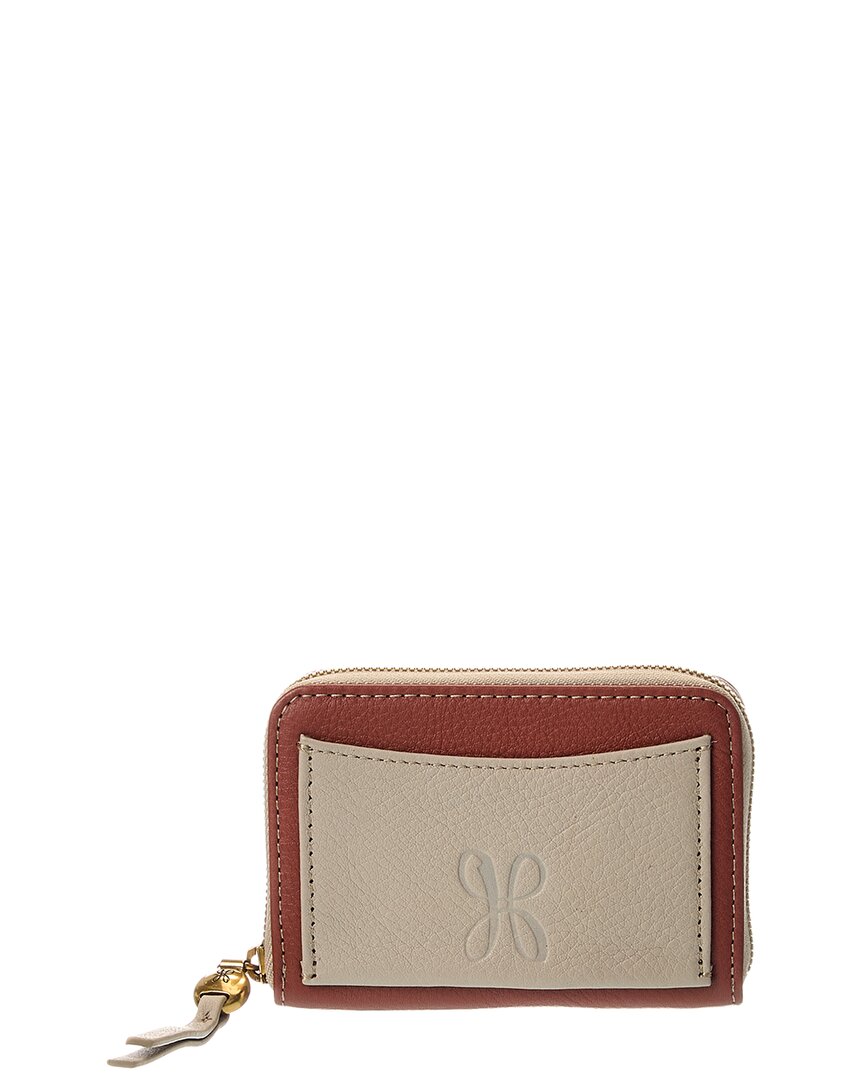 Hobo Hart Leather Card Case In Multi