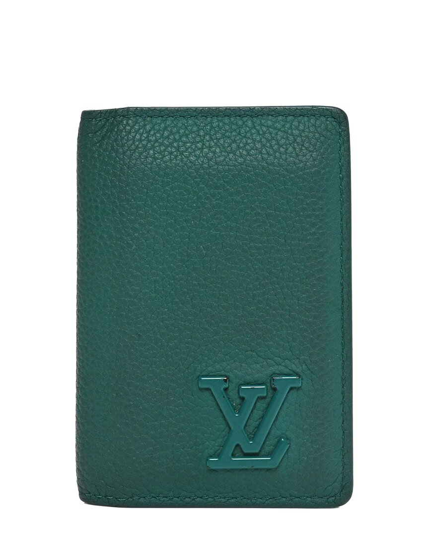 Click to view more detailed imagery on our partner's website Pre-owned Louis Vuitton Pocket Leather Wallet