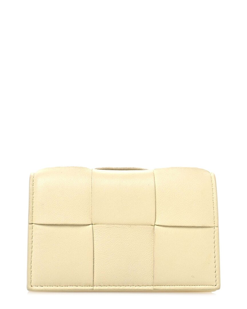 Bottega Veneta Maxi Leather Card Holder
