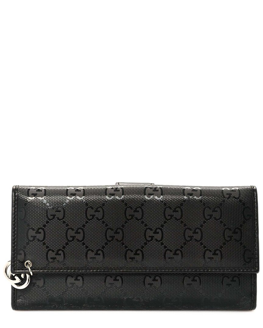 Gucci Gg Pierce Leather Continental Wallet