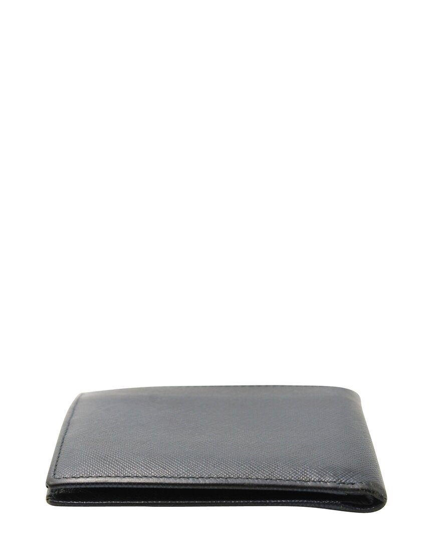 Prada Bifold Wallet (authentic Pre-loved) In Black