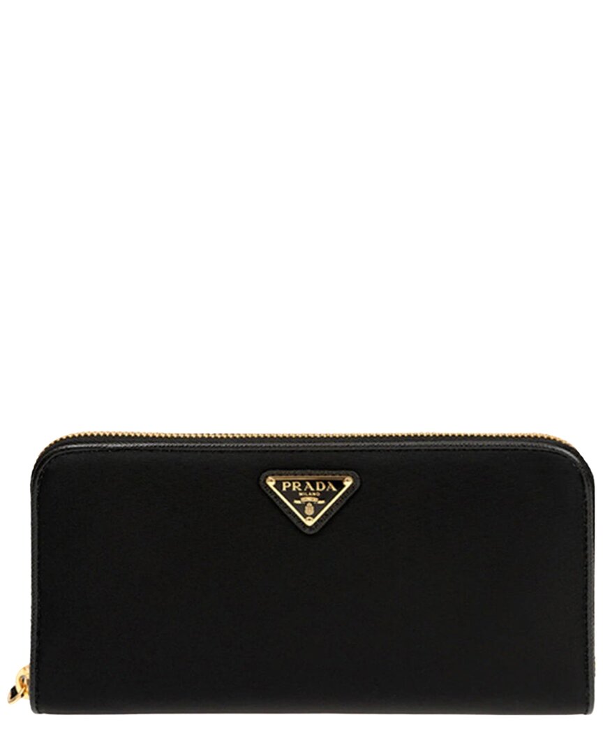 Prada Black Nylon Logo Wallet, Never Carried (authentic Pre-loved)