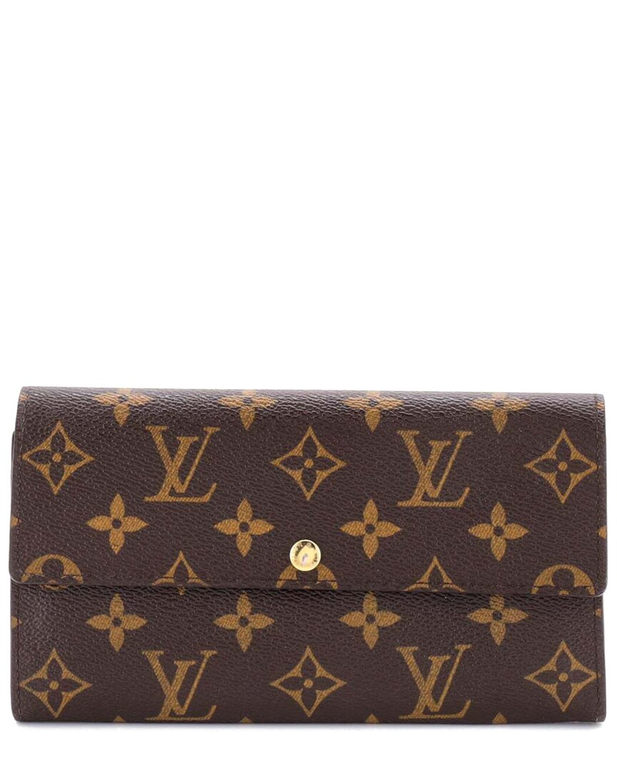 Pre-owned Louis Vuitton Sarah Wallet Monogram Canvas (authentic Pre-loved)