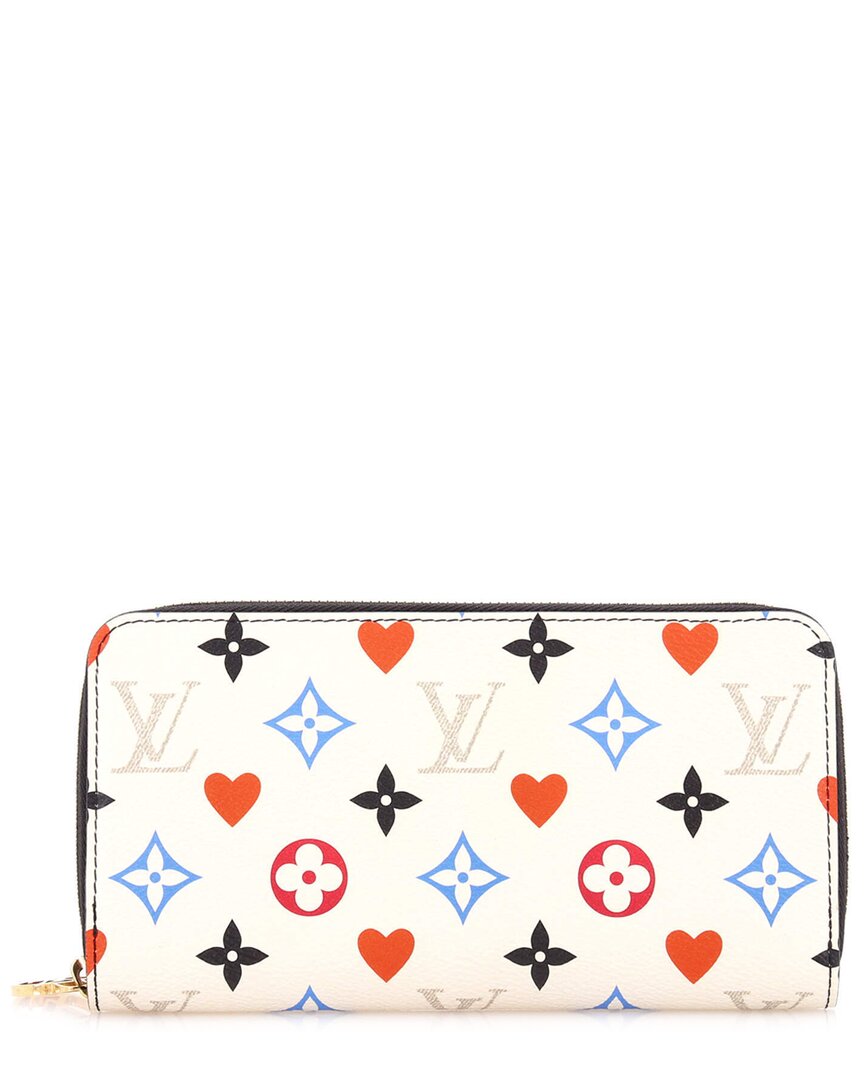 Pre-owned Louis Vuitton Beige Monogram Zippy Wallet Limited Edition Game On (authentic  Pre-loved)