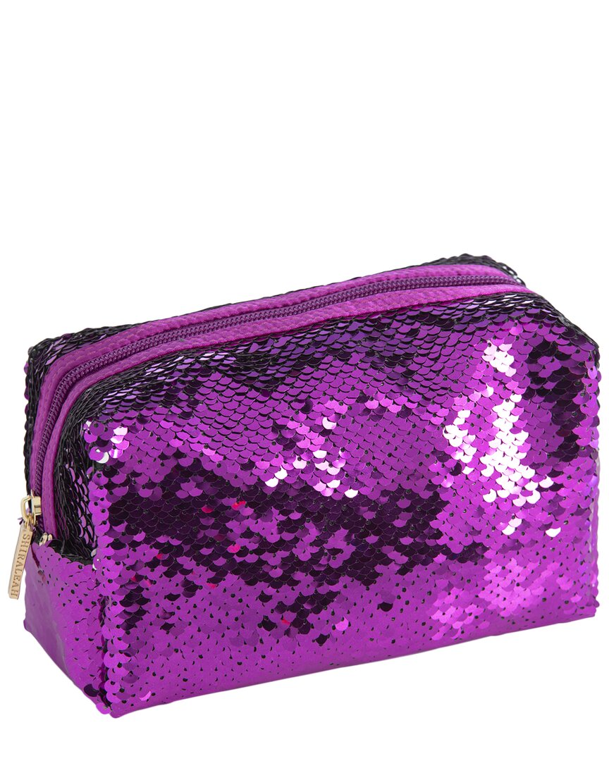 SHIRALEAH BLING COSMETIC POUCH