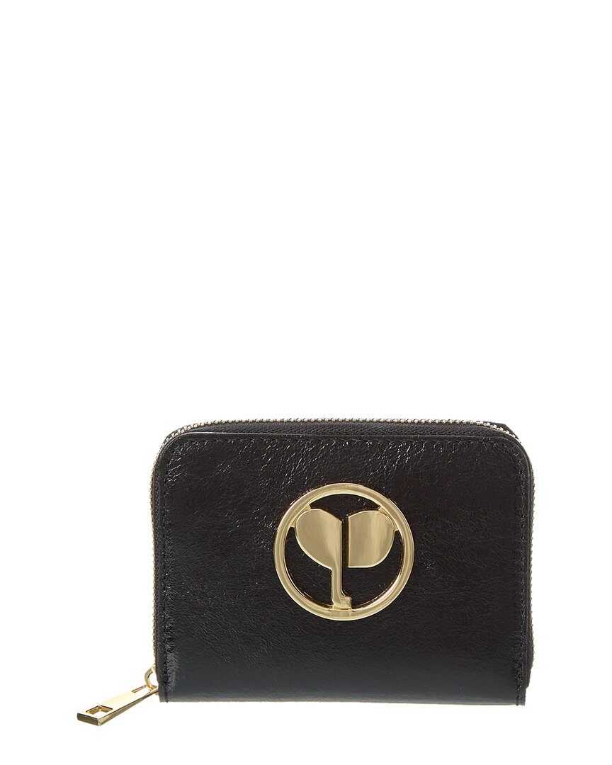 Persaman New York Roma Leather Wallet In Black