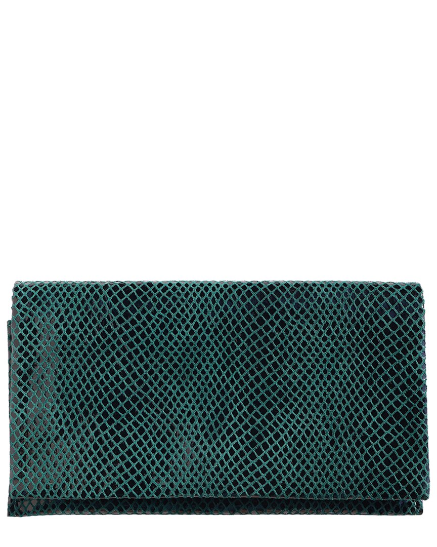 Latico Gio Leather Wallet In Green