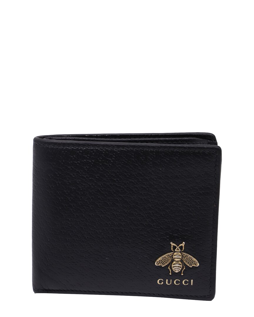 Gucci Bee Logo Bi-fold Wallet (authentic Pre-loved)