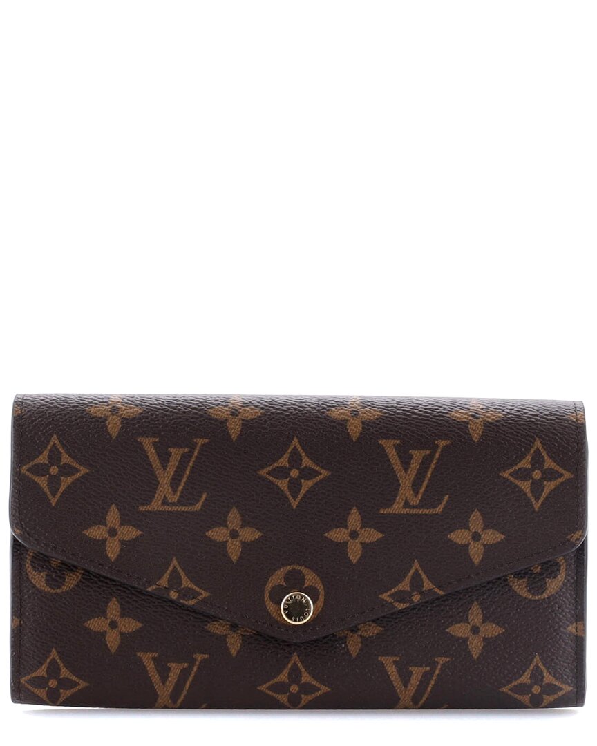 LOUIS VUITTON Pre-owned Brown Monogram Canvas Sarah Wallet Nm (authentic Pre-loved)