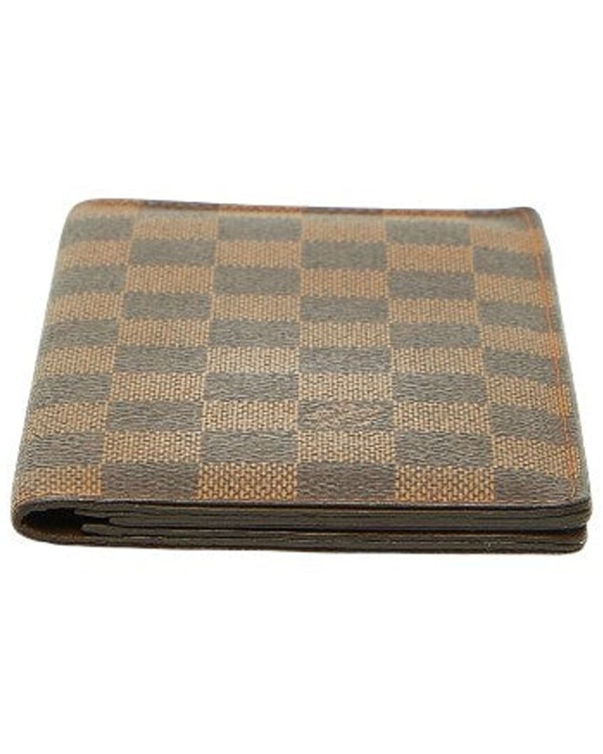 LOUIS VUITTON 브라운 모노그램 캔버스 롱 지갑