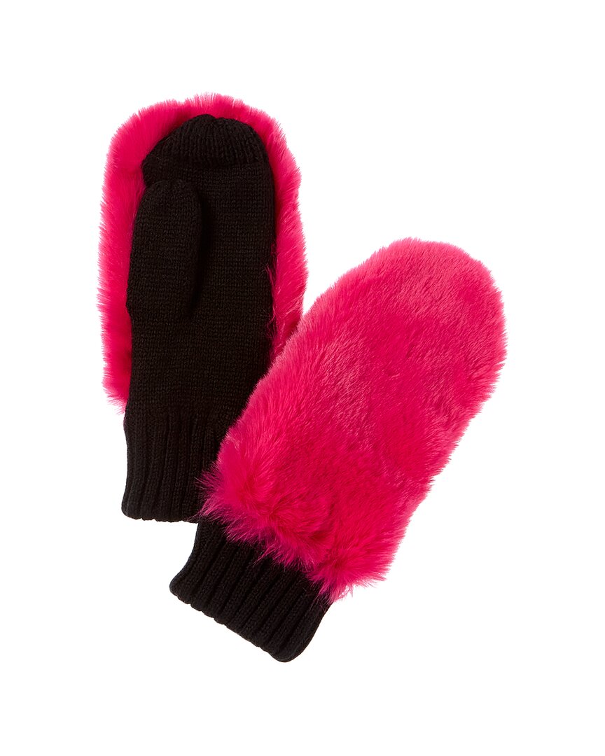 Surell Accessories Mittens In Pink