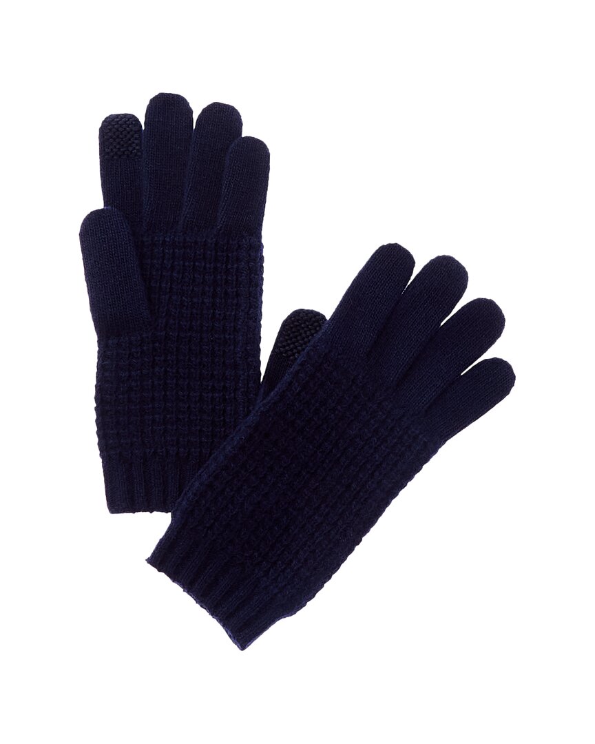 Portolano Cashmere Gloves In Blue