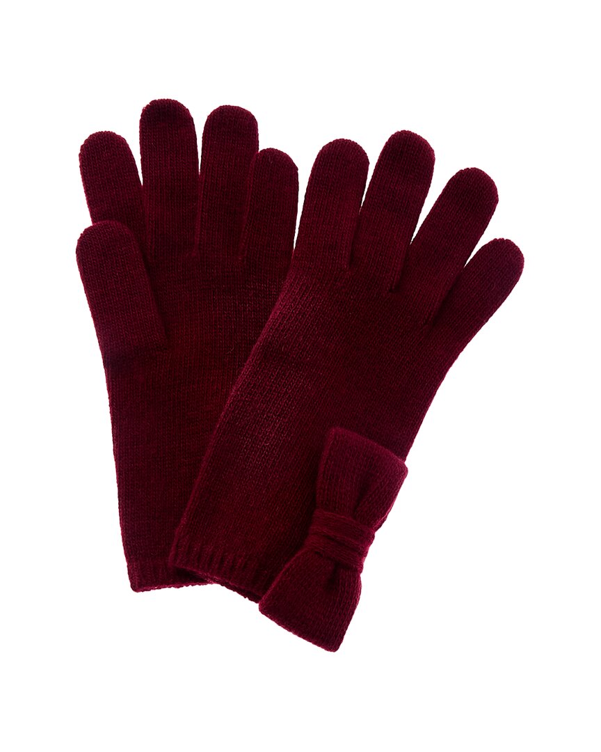 PORTOLANO PORTOLANO BOW CASHMERE GLOVES