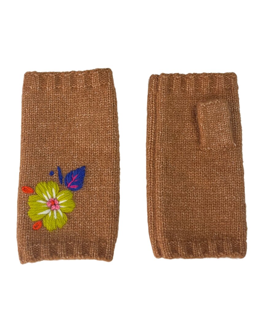 Marcus Adler Knit Arm Warmer In Brown