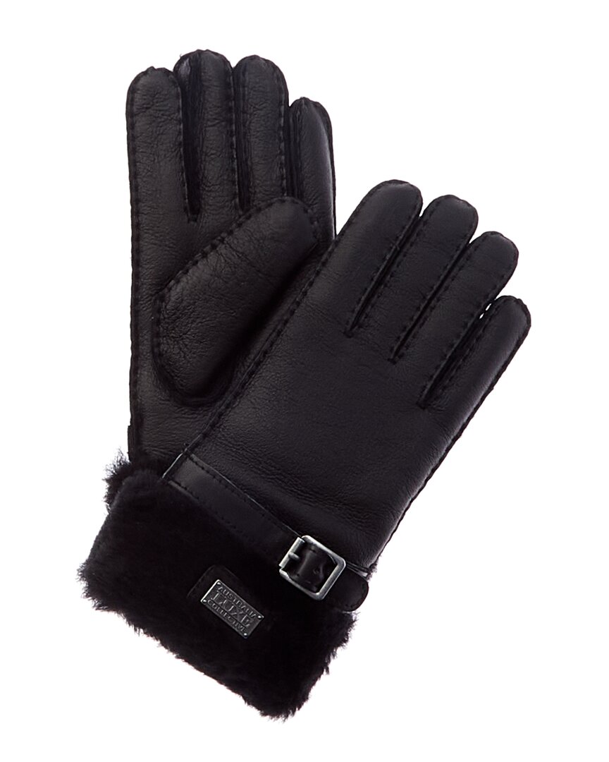 Australia Lux E Collective Sheepskin Gloves In Black