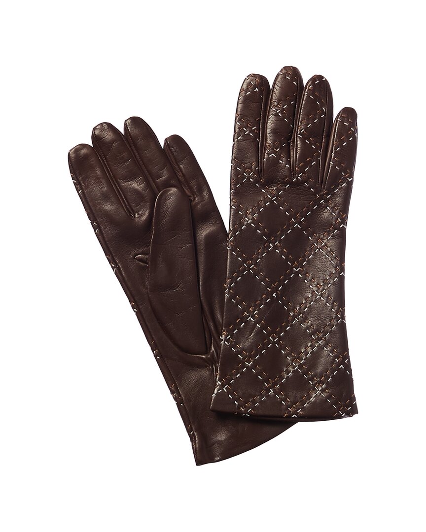 Portolano Quilted Leather Gloves