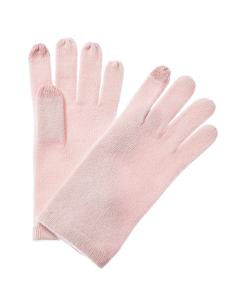 Shop Phenix Cashmere Tech Gloves In Pink