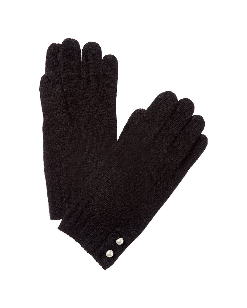 Phenix Touch Tech Cashmere Gloves In Black