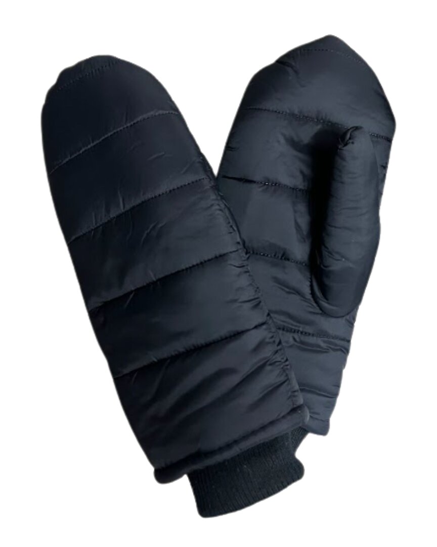 Marcus Adler Nylon Puffer Mittens In Black
