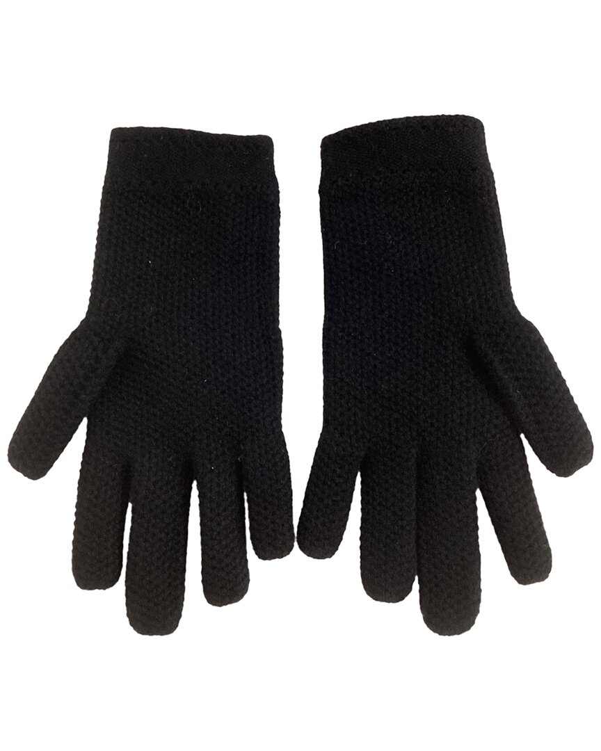 Loro Piana Gloves (authentic Pre-loved) In Black