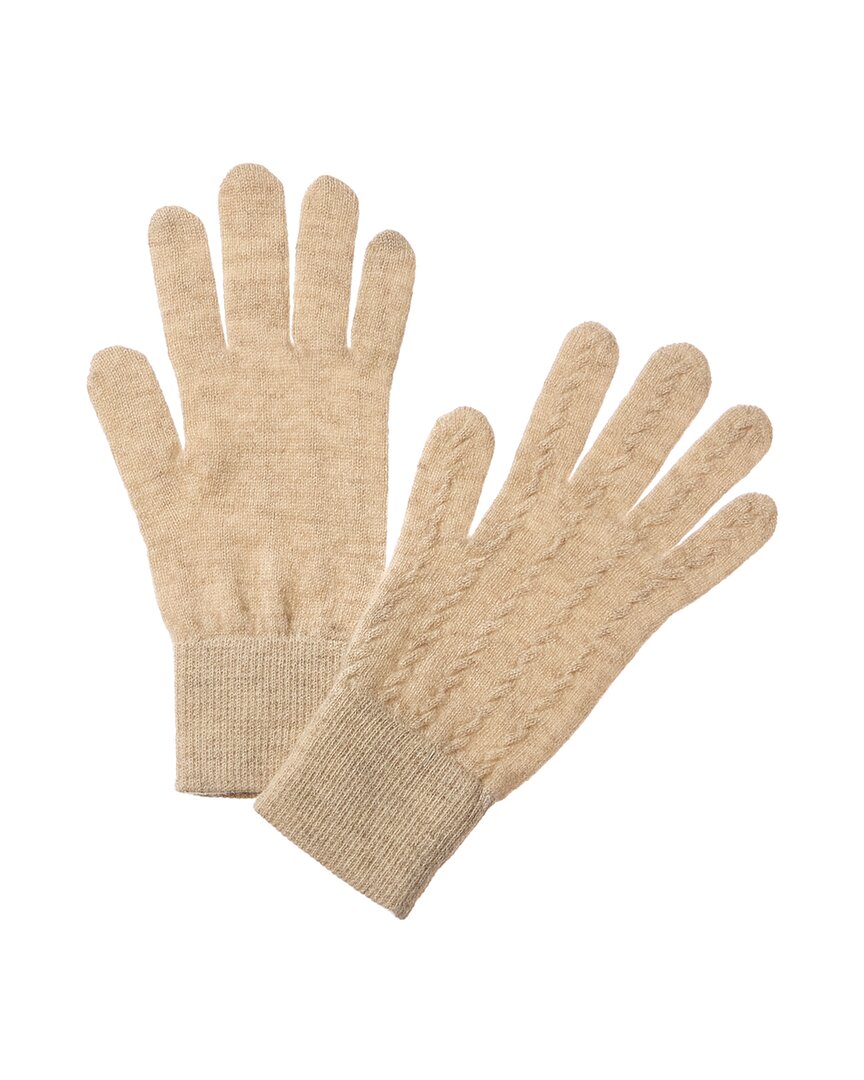 Shop Scott & Scott London Cable Cashmere Gloves