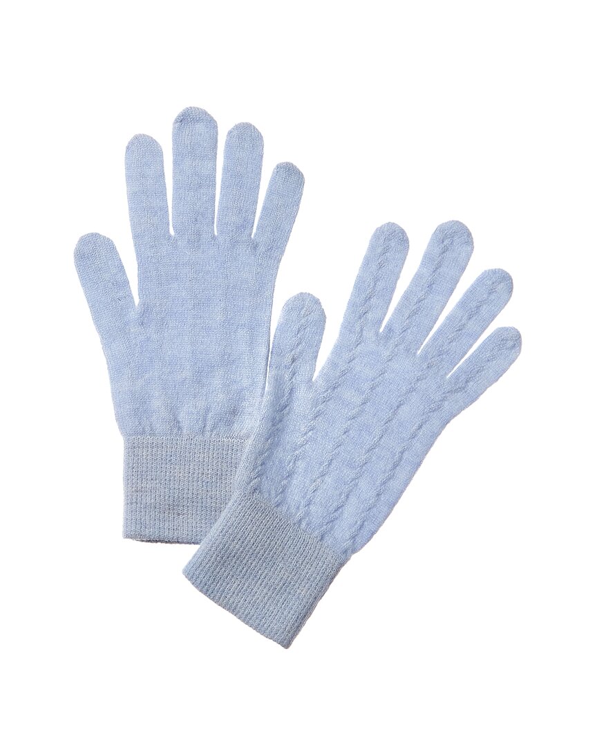 Shop Scott & Scott London Cable Cashmere Gloves
