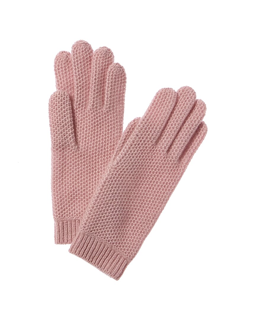 Sofiacashmere Honeycomb Cashmere Gloves