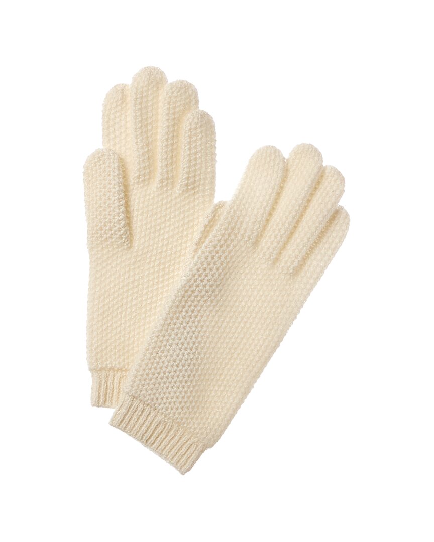 Shop Sofiacashmere Honeycomb Cashmere Gloves