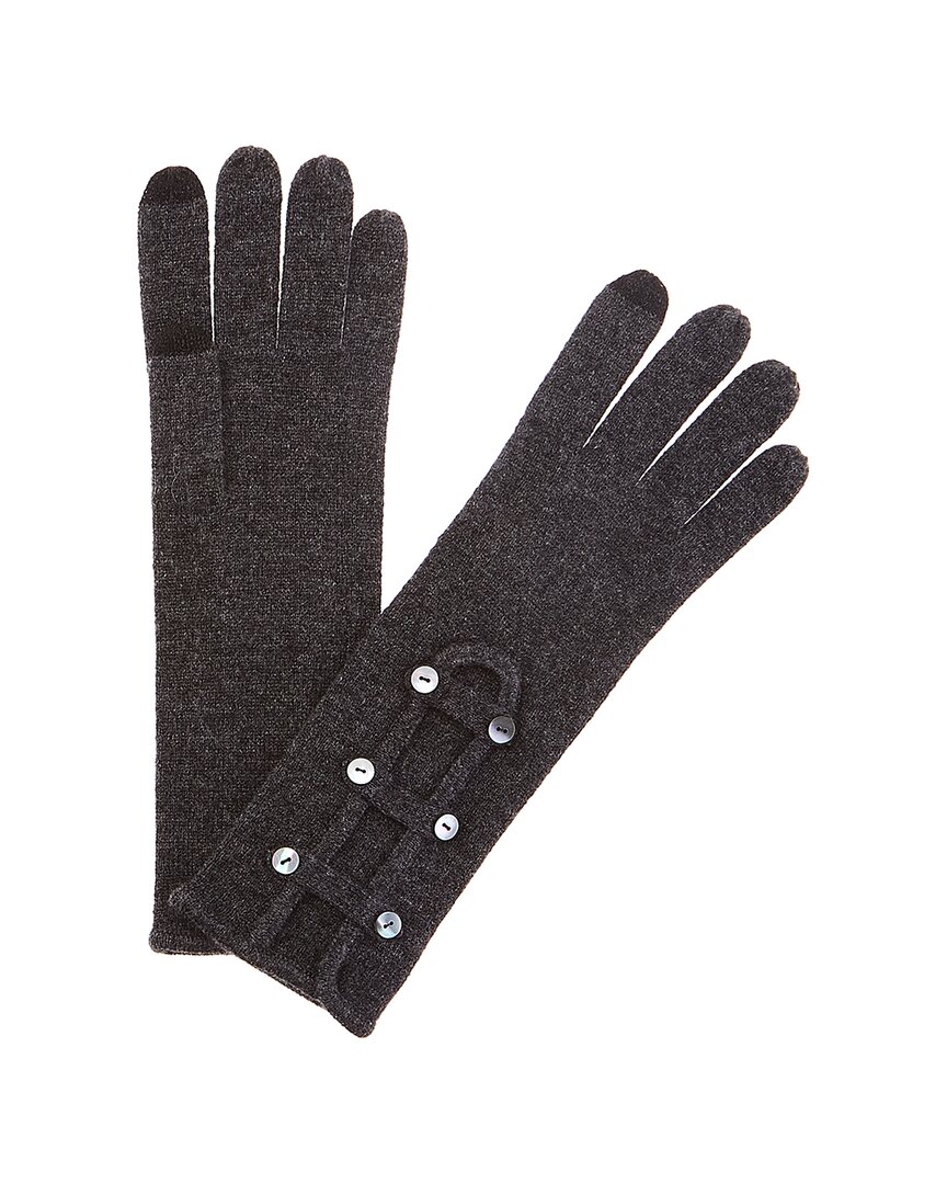 Shop Forte Cashmere Military Cashmere Tech Gloves